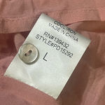 Hudson Gray  Women’s Large Dusty Rose Printed Sleeveless Button Up Midi Dress Photo 7