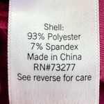 Nine West  Burgundy Velvet Wrap Dress Long Sleeve Plus Size 0X (14W-16W). Magenta Photo 6