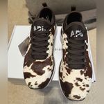 APL  Women's Iconic Phantom Sneakers - Deep Brown and White Photo 1