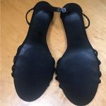 Windsor Women’s Black Open Toe Strap Stiletto Pump Size 8 Photo 4