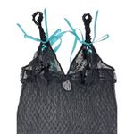 Victoria's Secret  Sexy Little Things Cami Top in Black and Blue Photo 1