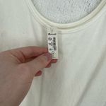 Madewell  Tank Thong Bodysuit White Women's XXS NWT Photo 2