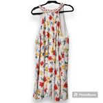 Andree by Unit  women's size 2X high neck tie back dress floral printed lined Photo 1
