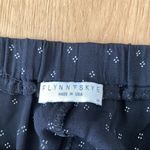 Flynn Skye  Crop Pants in Black & White Photo 2