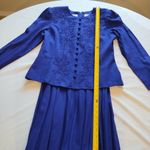 Karin Stevens  Dress Top Attached Skirt Women’s Dress Embroidered Size 8P Photo 11