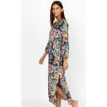 Johnny Was Layla Maxi Cover-Up with Puff Sleeves women’s XXL Photo 13