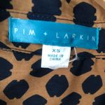Pim + Larkin  patterned button up blouse Photo 2