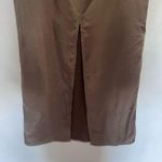 Motel Satin Maxi Slip Skirt Sz M Olive Y2K Whimsigoth Indie Sleaze Satin Grunge Photo 6