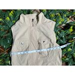 Orvis  Tan Utility Zip Up Vest Size Small Photo 9