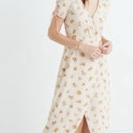 Madewell  Silk Faux Wrap Maxi Dress Field Bouquet
PREOWNED/USED Photo 0