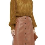 Zimmermann  Women’s Unbridled Mustard Honeycomb Mohair Sweater Size 1 AU Photo 0