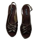 Steve Madden  Rule Wedge Brown Sandals Size 10 Photo 5