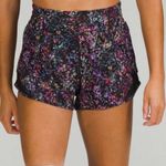 Lululemon Hotty Hot High Rise Athletic Shorts Floral Spray Multi 12 Photo 0
