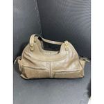 Patricia Nash Patricia‎ Nash Ergo Satchel Green Leather Studded Hobo Shoulder Bag Purse Photo 5