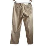 Merona Women Cotton Pants 12 Khaki Chino Straight Leg Workwear Preppy Casual Photo 2