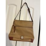 Dooney & Bourke  Taupe Pebble Grain Purse Shoulder Bag Lightly Used‎ Photo 1
