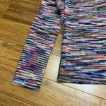 The Limited  Women's Multicolor Striped Cowl Neck Sweater Size Medium Rainbow Photo 2