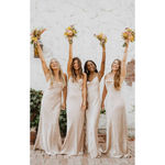 Show Me Your Mumu  Tuscany Dress in Champagne Luxe Satin XL Photo 7