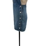 Free People Louise Denim Skirtall Overall Dress Medium Wash Blue Size 0 Photo 7