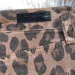 BLANK NYC Leopard Print Denim Mini Skirt, NWT Photo 4