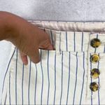 Old Navy  Stretch Railroad Striped Button Fly High Rise Shorts‎ Photo 3