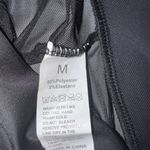 Chic Black Mesh Pants Size M Photo 2