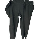 Nike  Dri-Fit Cropped Wide Leg Pants Women's Plus Size 3X Black Athleisure Active Photo 0