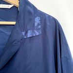 Victoria's Secret lightweight navy button down pajama top women's size large Photo 1