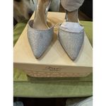 Badgley Mischka Jewel Maya Crystal Strap 2-Piece Pump Size 7.5 Photo 2