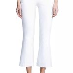 L'Agence New Kendra High-Rise Crop Flare Jeans White, Size 28 New w/Tag $275 Photo 8
