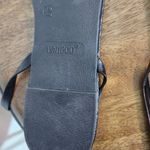 Bamboo  Black Lace-up Sandals with Square Toe Size 10 Photo 7