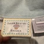 Susan Bristol  Floral Patchwork Vest - Light Blue and Pink Photo 5