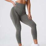 NVGTN Khaki Green Contour Seamless Leggings Photo 0
