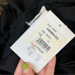 Givenchy Semi Sheer Silk Black Mini Skirt Photo 12