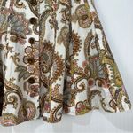 CAbi  Full Midi Skirt Women’s 8 Paisley Print Western Chic Boho Cowgirl Southern Photo 6