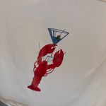 SheIn Lobster holding a martini glass cropped graphic top Photo 2