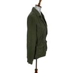 Lucky Brand  Jacket Small Green Utility Button Up Military Style Casual Fall Photo 1