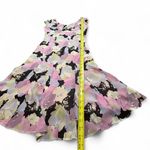 Ann Taylor Vintage Y2K Sz 6 Chiffon Floral Flowy Slip Dress 100% Silk Romantic Photo 2