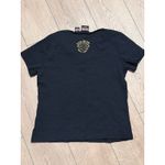 Harley Davidson Tinley Park Chicago Illinois Womens L Large Black Shirt Top Size undefined Photo 3
