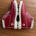 Timberland EUC VINTAGE BLINGED WATERPROOF LACE UP 5” RED BOOT Photo 11