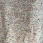 Loft  Sweater LT Brown Mock Neck Confetti Flecked Speckled Size LP Photo 2