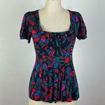 Marc by Marc Jacobs  Multi Color Babydoll Top Photo 0