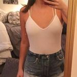 white tee bodysuit Size 8 Photo 0