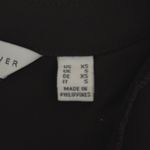 Susan Graver Shirt Women Button Back Statement Piece Neutral Animal Print Bow XS Photo 6