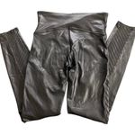 Spanx  by Sara blakley black leggings gathered sides medium  Photo 4