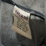 Guess  Los Angeles  Blue Denim Jacket All Over Logo Print Woman’s medium Photo 3