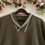 Green Collar Sweat Tee Shirt Photo 6