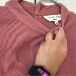 Madewell  Texture & Thread Pink Long Sleeve Top Photo 3