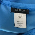 B Darlin  Dress Womens 5 6 Blue Bodycon Sleeveless Clubwear Party Sexy Photo 5