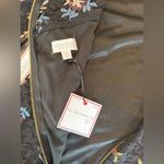 Bisou Bisou NWT  Dress Michele Bohbot Black Floral Midi laceFitting Dress Size 14 Photo 6